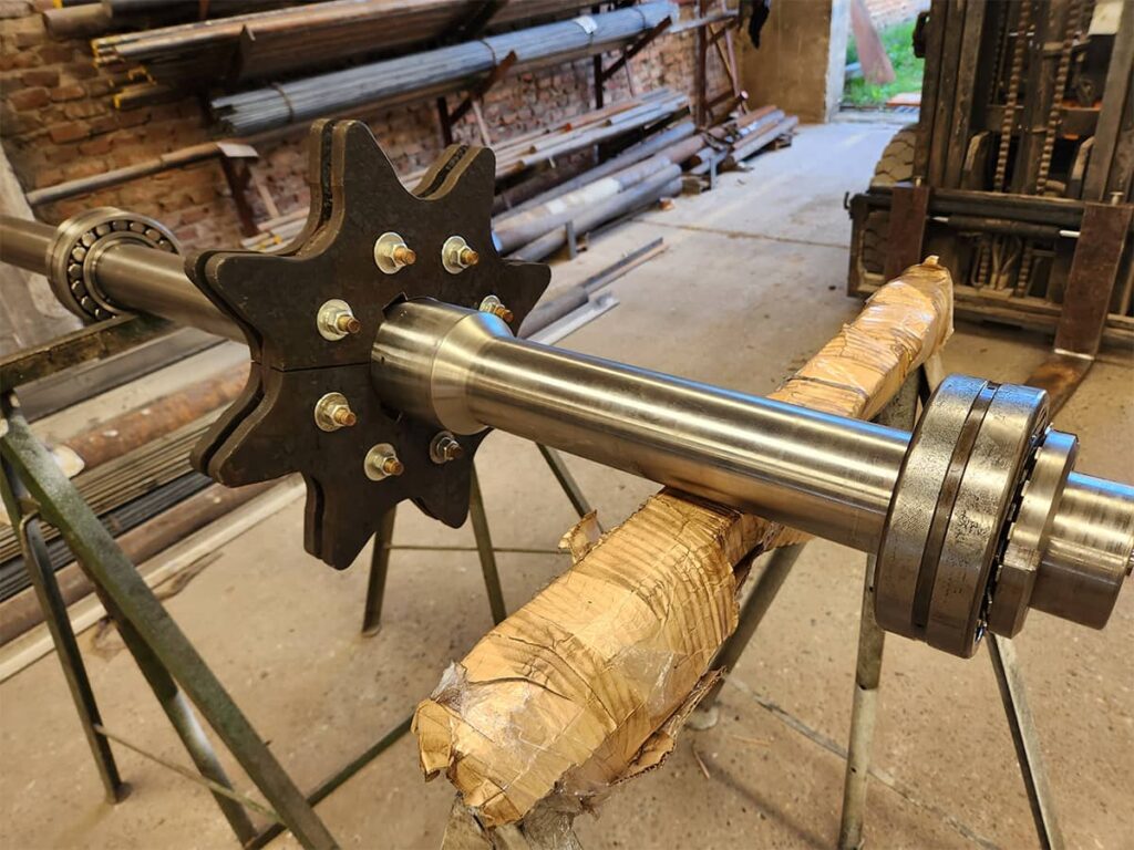 Cadena Transportadora de Cenizas en Circuito de Recuperación