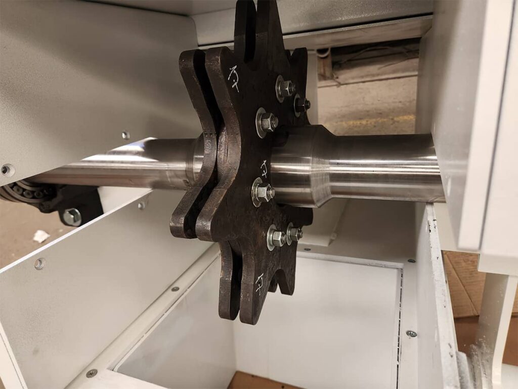 Cadena Transportadora de Cenizas en Circuito de Recuperación