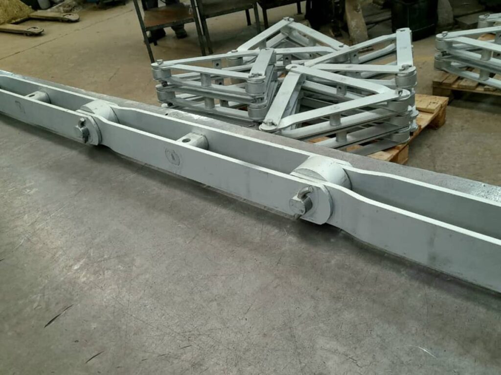 Cadena Reja Rotativa Central Térmica – Noria Agua