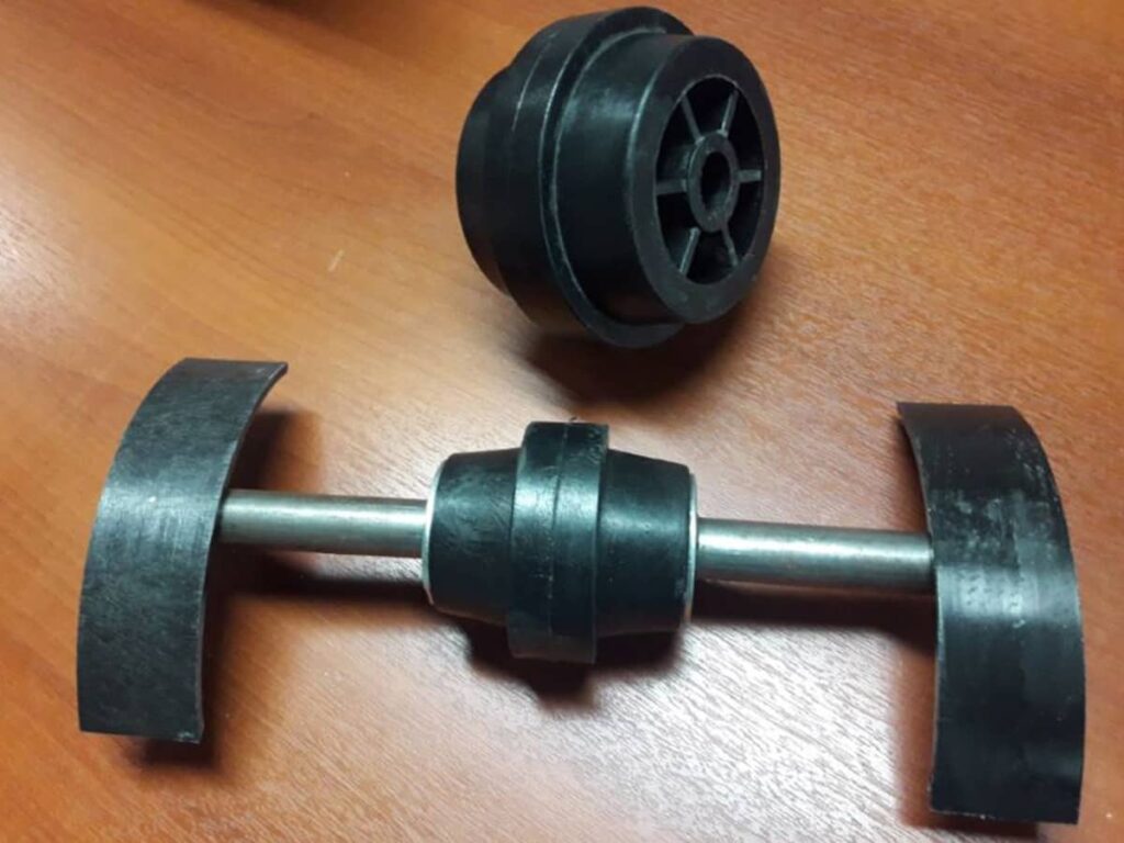 Ejes con Rolos de Retorno