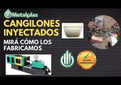 labio frontal reforzado de cangilon plastico industrial, diseno de alta resistencia de cadenas metalplas