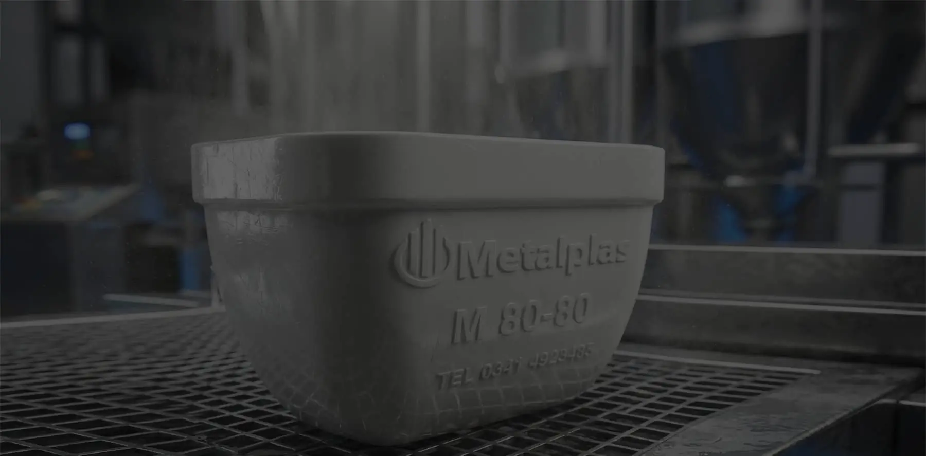 cangilones plásticos